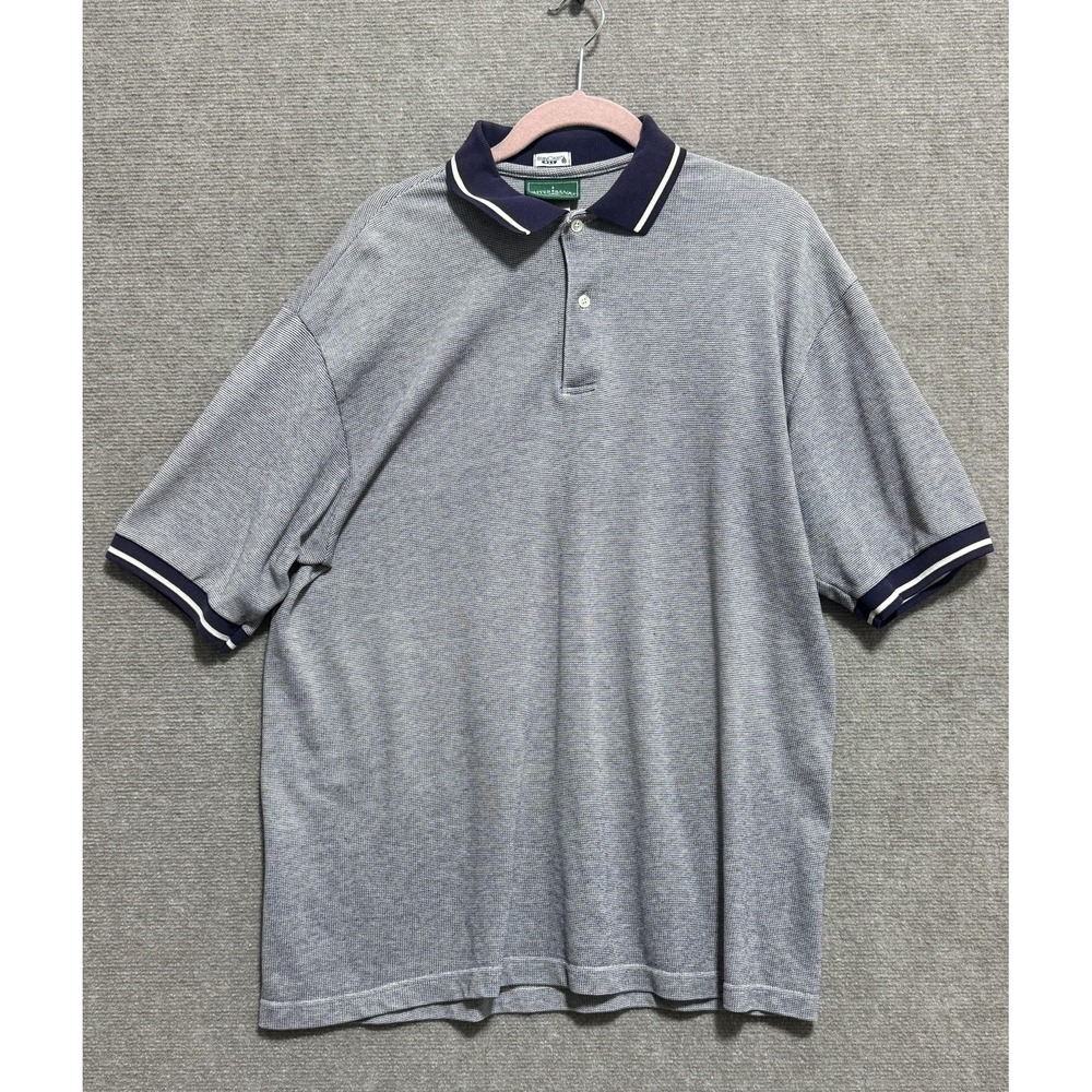 Outer Banks Polo Shirt Mens XL Striped Short Sleeve Casual Golf‎ Tennis Top